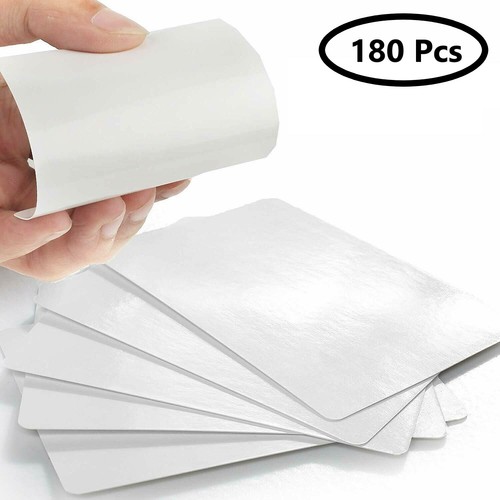180x blank playing cards - playing, white